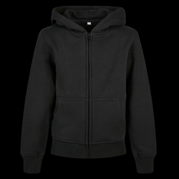 Organic kids basic zip hoodie Thumbnail