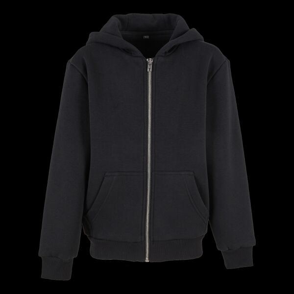 Kids fluffy zip hoodie Thumbnail