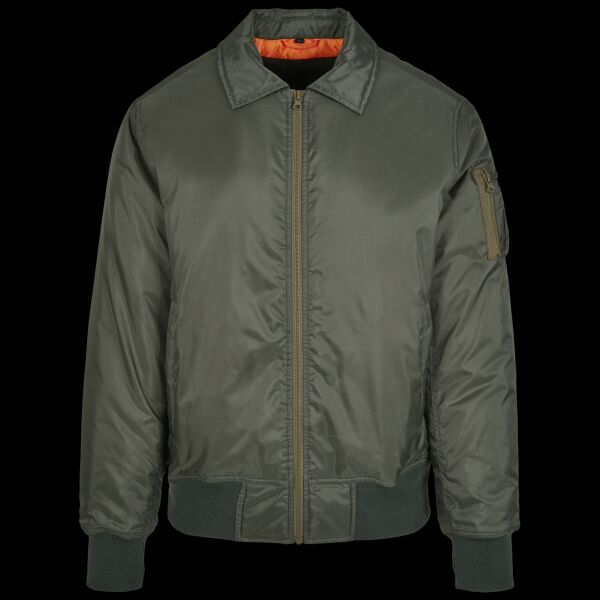 Collar bomber jacket Thumbnail