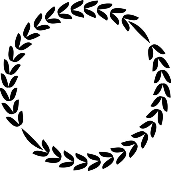 Laurel Leaf Circle Wreath Thumbnail
