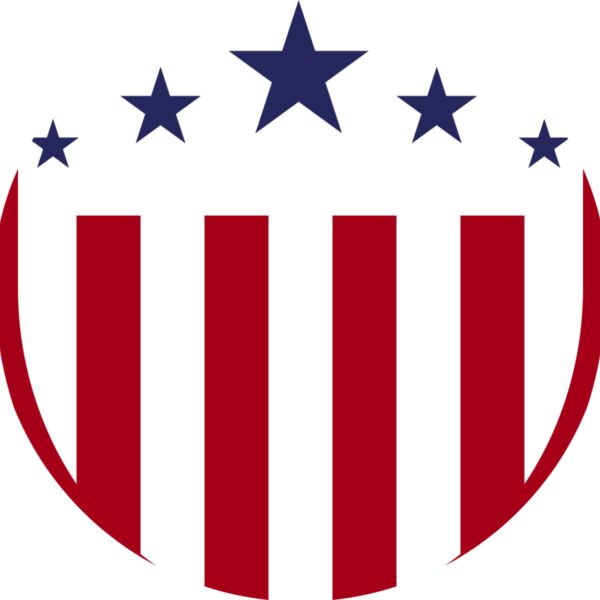 Round Patriotic Shield Thumbnail