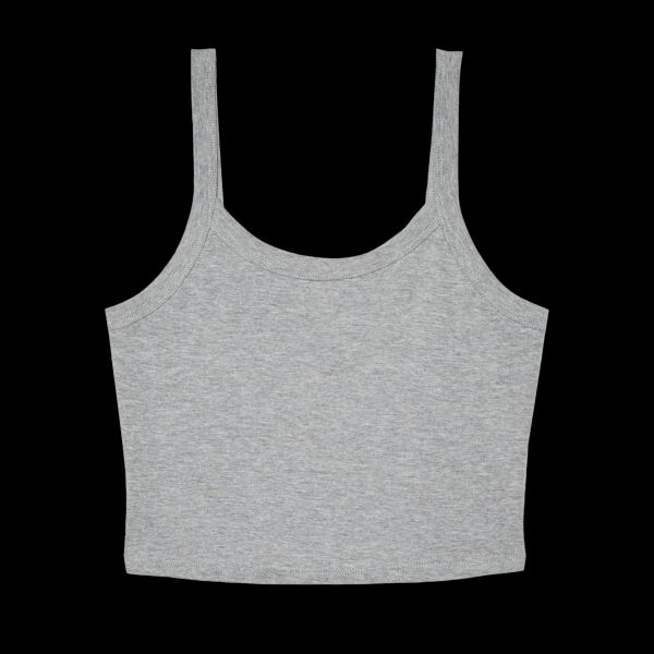 Women’s micro rib spaghetti strap tank Thumbnail