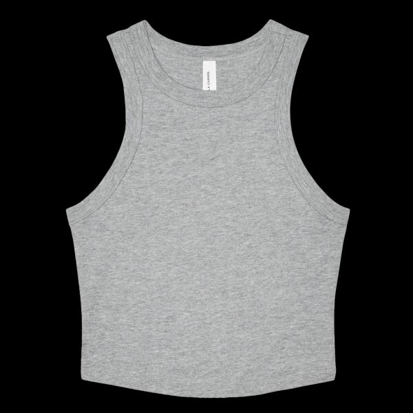 Women’s micro rib racer tank Thumbnail