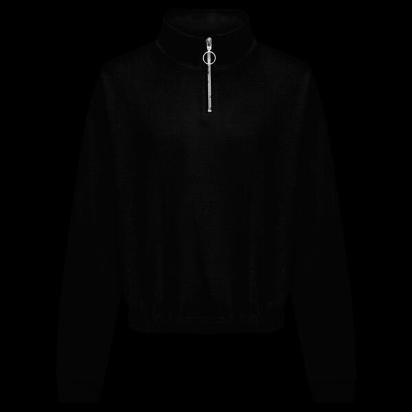 Women's cropped ¼-zip sweat Thumbnail