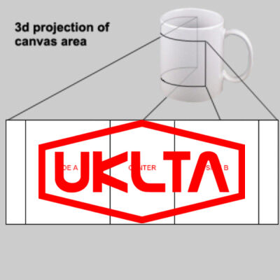 UKLTA - Gloss White Mug Thumbnail