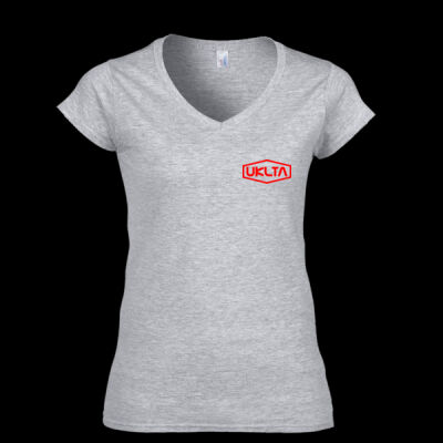 UKLTA - Softstyle™ women's v-neck t-shirt Thumbnail
