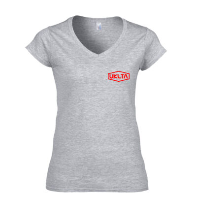UKLTA - Softstyle™ women's v-neck t-shirt Thumbnail