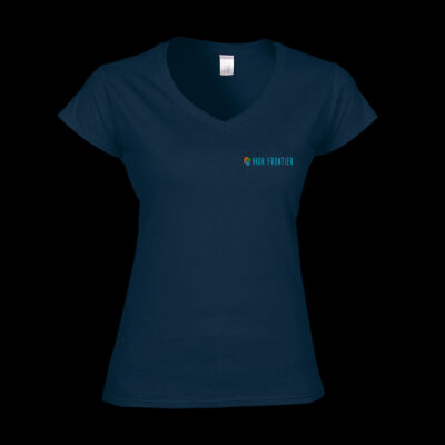 High Frontier: Gods and Monsters - Softstyle™ women's v-neck t-shirt Thumbnail