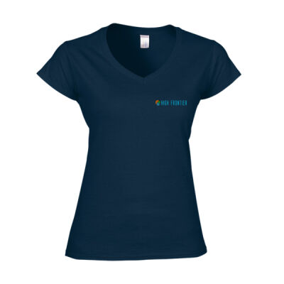 High Frontier: Gods and Monsters - Softstyle™ women's v-neck t-shirt Thumbnail