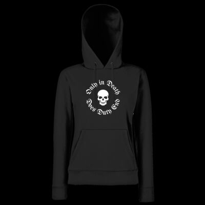 Only in Death Does Duty End - Women's Classic 80/20 hooded sweatshirt Thumbnail