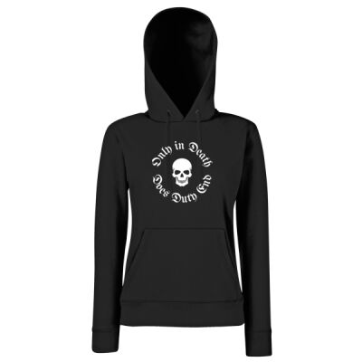 Only in Death Does Duty End - Women's Classic 80/20 hooded sweatshirt Thumbnail